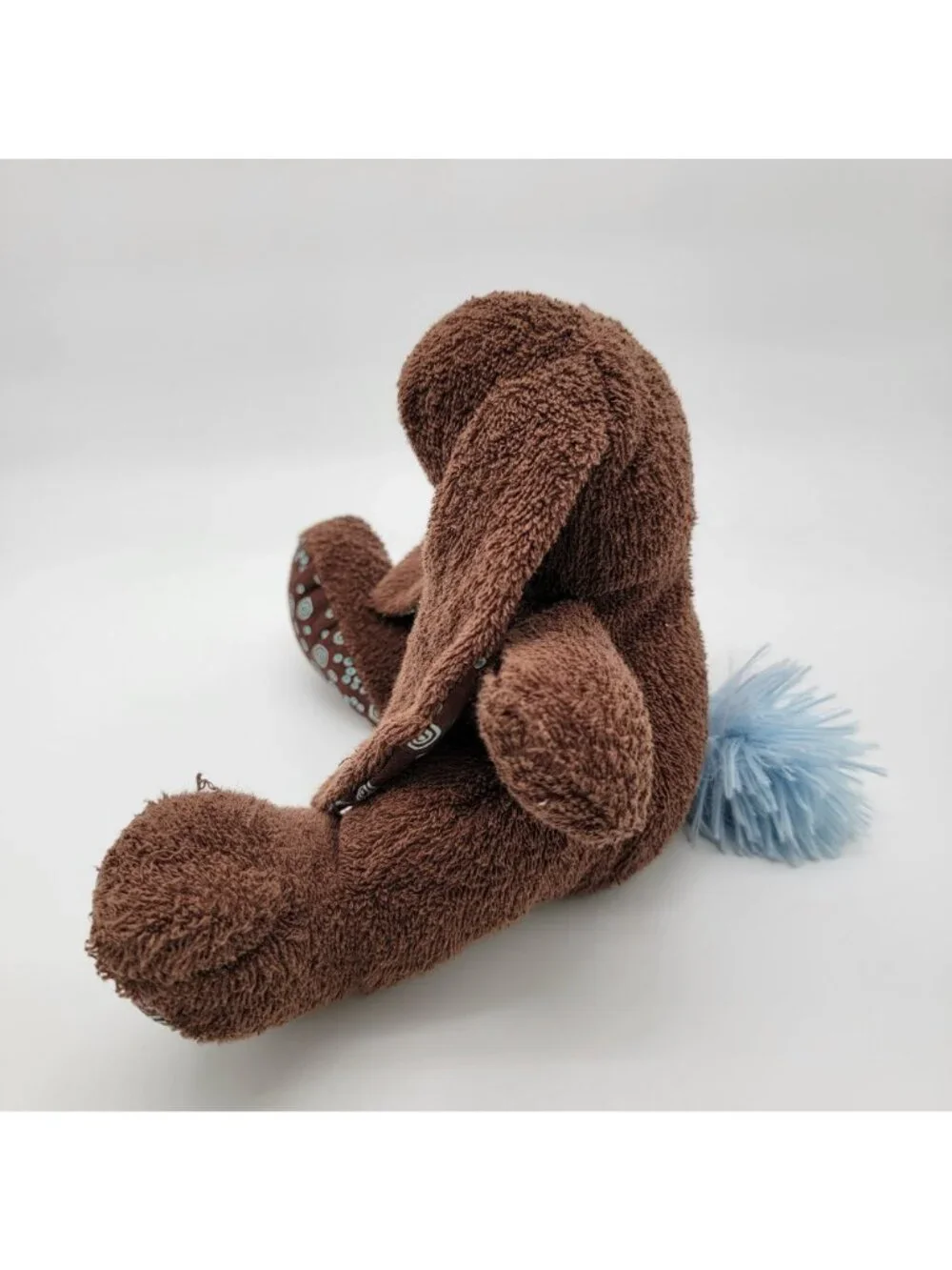 Yellow Horse Art Studios Plush Brown Terry Cloth Bunny